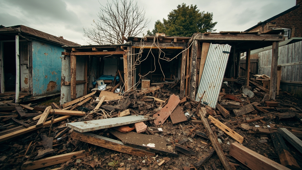 'Appalling' illegal homes had dangerous wiring and no toilet